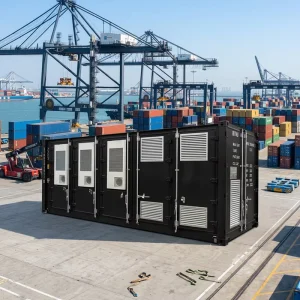 625kW PCS Power 1200kWH Battery Capacity Hybrid Grid Energy Storage System Air Cooling 20ft Container