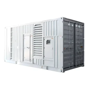640KW Silent Rainproof Container Type Diesel Genset 3phase Auto Start for Engine 100% Copper Alternator Digital