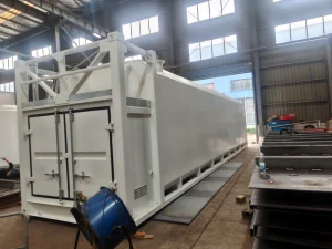 68000L Industrial Carbon Steel Fuel Storage Tank with Pump for Mining Equipment and Heavy Machinery