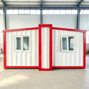 700 Mini Modified Expandable Steel Shipping Container Office House for Outdoor Supermarket Application Featuring Sandwich Panel