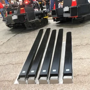 72 Inch Steel Fork Extensions Tool free Installation Quick Setup Slide on Design for Awkward Loads Warehouse Grade