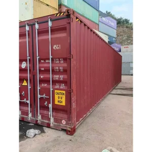 76 CBM Used 40ft High Cube Container 40HQ Second Hand Dry Van Shipping Container for Sale