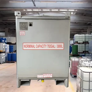 792 Gallon 3000L Stainless Steel 304 IBC Tote Tank