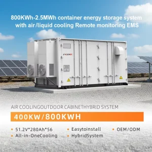 800kwh 1MWh 2MWh LiFePO4 Battery BESS UPS Solar Container Energy Storage System 20feet 40ft Container ESS Energy Storage System