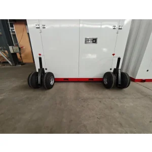 8ft With Mule Dolly Pockets Demountable One End Door Flat Pack Prefab Steel Portable Self-Storage Container