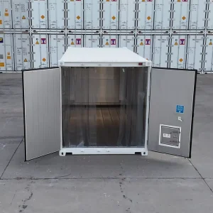 Brand-New ACE 20-Foot Refrigerated Container Cold Room with Lighting and Emergency Exit, Thermo King Carrier Cooling Unit, Capacity 28 Cubic Meters