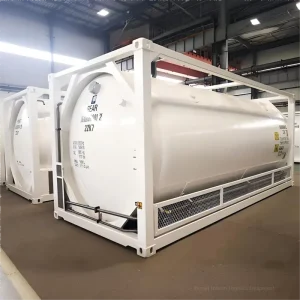 ASME 20Ft ISO Standard T75 Lox Lin LarCO2O2N2 Storage Tank Container 21m Capacity 196C +50C