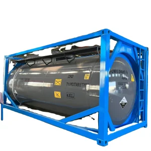 ASME 21000L Capacity 20ft ISO Tank Container T14 Acide Tank PE Lining 4 Bar Working Pressure BV/CCS/LR Certified