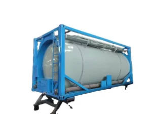 ASME Approved 20FT ISO Tank Container Industrial Carbon Steel Diesel Storage 0.8MPa Pressure