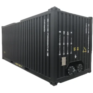 ASME ISO 20 Feet Electric Heating Asphalt Bitumen Storage Dry Container With SA516 Gr 70 Carbon Steel 25000L Capacity