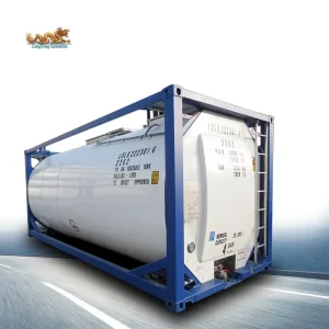 ASME ISO Standard 26000 Liters SUS 316L 26 Cbe Vessel UN Portable T11 20ft ISO Tank Container