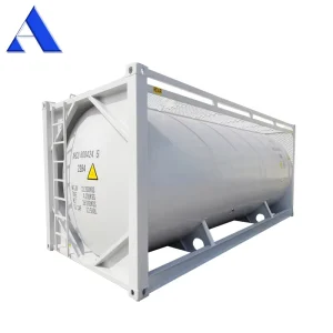ASME Standard 22500 Liters Capacity 20 Feet ISO Tank Container for Bulk Cement Transport Chemical Storage Equipment