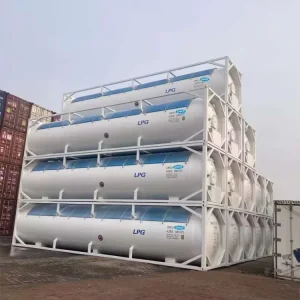 ASME Standard High Pressure ISO LPG Shipping Container 40FT Storage Tank Unit