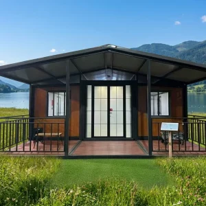 AU Standard 20ft/40ft Expandable Prefabricated Container House, Waterproof, Villa-Style Modular Home