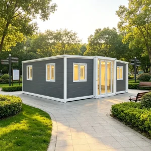AU Standard 40Ft 20Ft Prefabricated 2 Bedroom Prefab Shipping Portable Home Mobile Luxury Container Expandable House