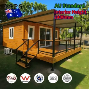 AU Standard 40ft 30ft 20ft Prefabricated Expandable Container House Modern Mobile Modular 2 3 4 5 Bedroom Large Movable Home