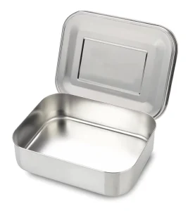 Adults Stainless Steel Bento Box Snack Container with Removable Dividers Dishwasher Safe