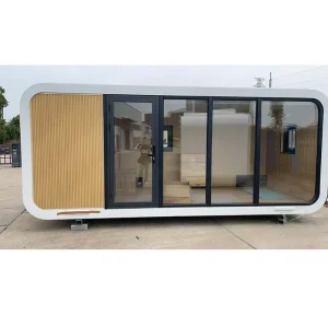 Affordable Ease of Installation Prefabricated Tiny Portable House for Residential Living