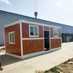 Africa 20ft Portable Folding Sandwich Panel Mobile Hospital Container House Bathroom Modern Design Customizable Colors for Home