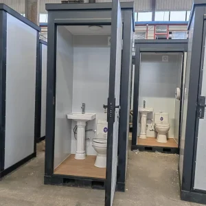 Air-Conditioned Mobile Restroom Trailer Portable Toilet