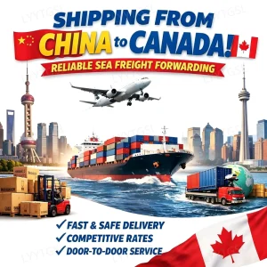 Air Freight To Canada China DDP Tax Paid Pickup Service Vancouver Calgary Logistics Agent Cargo Handling Door To Door Delivery