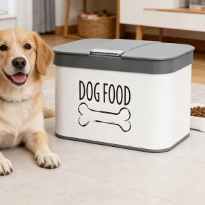 Airtight Pet Food Storage Container Moisture Insect Proof Dry Feed Bin for Dog Cat Multi size Household Storage Box
