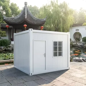 All-Weather Quick-Install Prefab Container Cabin for Aquaculture Farm Office or Outdoor Material Storage