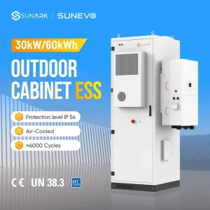 All in One Inverter and Lithium Ion Batteries Pack BESS 30kW 50kWh 60kWh 100kWh Energy Storage System Container Commercial Use