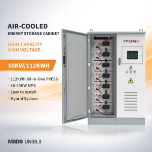 All in One LiFePO4 Battery Energy Storage Container 50KW +112KWh BESS Hybrid System IP54 Commercial Industrial CY50 112