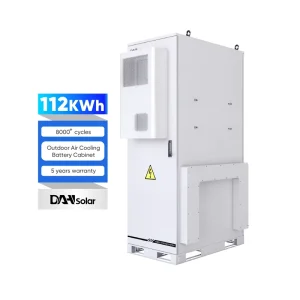 All in One Off Grid Energy Storage System Container 260kWh Air Cooled LiFePO4 Battery Integrated PCS for Solar Farm