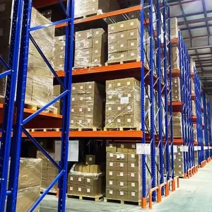 Alloy Thick Metal Shelf Anti-Corrosion Heavy Storage for Outdoor Warehouse Metal Warehouse Rack