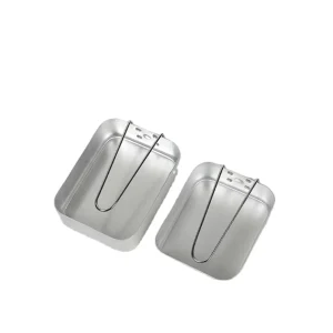 Aluminium Canteen Mess Tin Set Camouflage Lunch Box