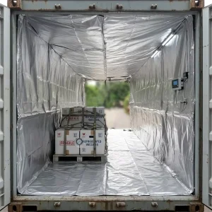 Aluminum Foil Foldable Portable Insulated Durable Waterproof Food Storage Container for 20FT/40FT/40HQ Containers