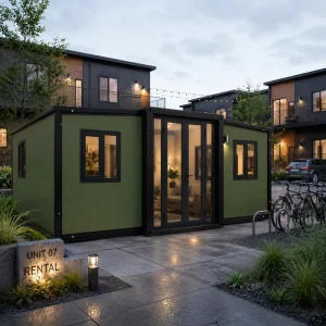 Anti-Corrosion Expandable Container House 2 3 4 5 Bedroom Prefab Home Long Service Life