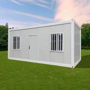 Anti Rust Detachable Prefab Modular Container House Fire resistant Wind resistant Office Building Living Room Installation Guide