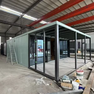 Anti UV Waterproof Prefabricated Container Home 20FT 40FT Portable Expandable Building
