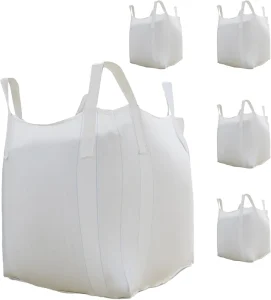 Antistatic 1 Ton Food Grade Jumbo Bag Capacity FIBC Container for Big Bulk Packing PP Material