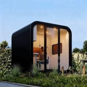 Apple Cabin 20ft 30ft 40ft Modern Prefab House Hotel Mobile Shop House Office Container House