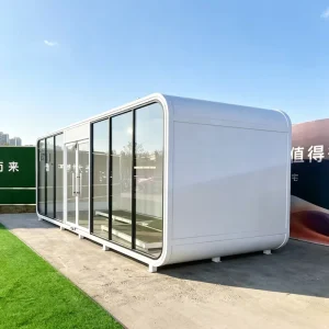 Apple Cabin 40ft Durable Fast Build Eco Friendly for Mobile Site Office Use Insulated Weatherproof Fireproof Prefab Housing