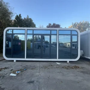 Apple Cabin Hotel Use Container House Sandwich Panel Modern Design Breathable Feature Easy Installation Outdoor