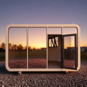 Apple Cabin Steel Space Capsule House Mobile Container Homestay Creative Office Eps Prefab House