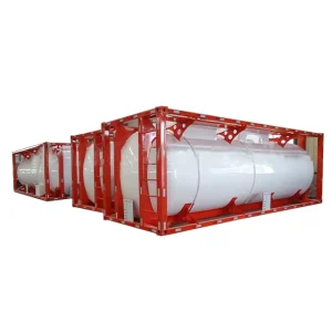 Asme 20ft Cryogenic LCO2 Shipping Container Tank Iso Tank T75 Transport Container