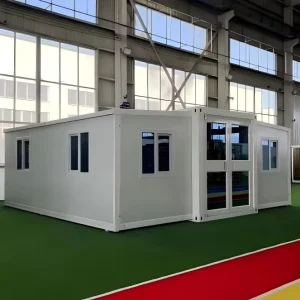 Assembled Sandwich Panel House 20ft40ft Expandable Prefab Steel EPS PU Quick Install CE Warehouse Dormitory Africa Nigeria Kenya