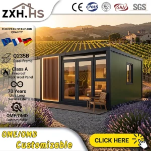 Assembly Modern Style Detachable 40ft Luxury Modular Prefabricated Expandable Container House Casas Modulares Prefabricadas