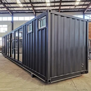 Australia 40 Foot Modern Modified Beach House Prefabricated Home Fully Furnished Cargo Container High Intensity Steel Hotel