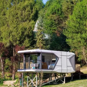 Australia Capsule House Waterproof Space Cabin Prefab Capsule House with Factory