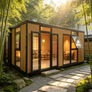 Australia Prefab Container House Customized for Living Expandable Tiny Home Windproof Whole Room Customization Apartment Hotel