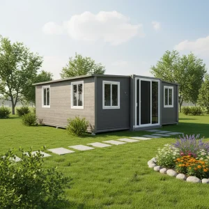 Australian Standards 2 Bedroom Waterproof Modular Container Prefab Steel Frame Kit Homes