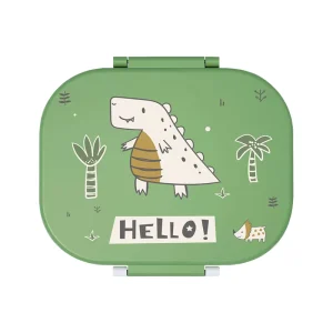 BPA Free 3 Compartment Plastic Bento Lunch Box Kids’ School Office Food Storage Container Cartoon Pattern