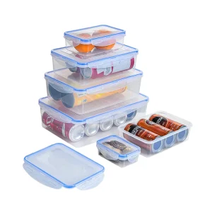BPA Free Meal Prep Lunch Box Glass Food Storage Container Set with Airtight Lid